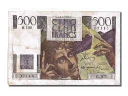 Billet, France, 500 Francs, 500 F 1945-1953 ''Chateaubriand'', 1948, 1948-05-13 - 500 F 1945-1953 ''Chateaubriand''