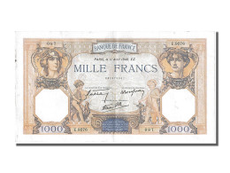 Billet, France, 500 Francs, 1 000 F 1927-1940 ''Cérès Et Mercure'', 1940 - 1 000 F 1927-1940 ''Cérès Et Mercure''