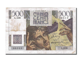 Billet, France, 500 Francs, 500 F 1945-1953 ''Chateaubriand'', 1948, 1948-05-13 - 500 F 1945-1953 ''Chateaubriand''