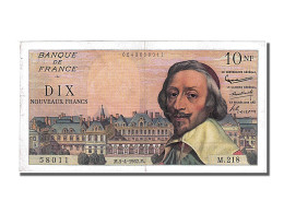 Billet, France, 10 Nouveaux Francs, 10 NF 1959-1963 ''Richelieu'', 1962 - 10 NF 1959-1963 ''Richelieu''