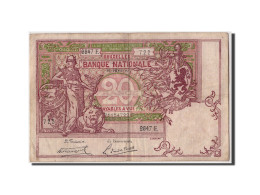 Billet, Belgique, 20 Francs, 1919, 1919-02-28, KM:67, TTB - 5-10-20-25 Franchi