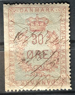DENMARK - Canceled - Fiscal 30o - Revenue Stamps