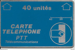 FRANCE : A14 Bleu Silver 40u MINT - Schede Telefoniche Olografiche