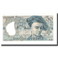 France, 50 Francs, Quentin De La Tour, 1986, NEUF, Fayette:67.12, KM:152b - 50 F 1976-1992 ''Quentin De La Tour''