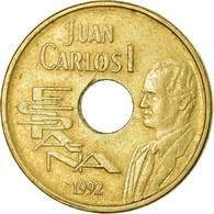 Monnaie, Espagne, Juan Carlos I, 25 Pesetas, 1992, Madrid, TTB, Aluminum-Bronze - 25 Pesetas
