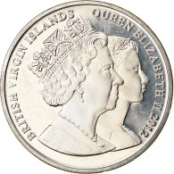 Monnaie, BRITISH VIRGIN ISLANDS, Dollar, 2012, Franklin Mint, Elizabeth II - - British Virgin Islands