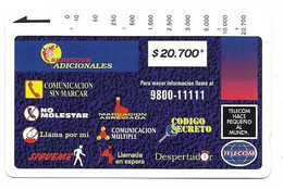Colombia Tamura Used Phone Card, No Value, Collectors Item, # Colombia-6 - Colombia