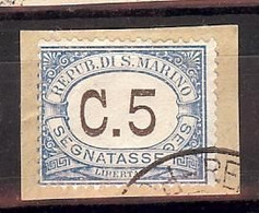 SAINT MARIN/ SAN MARINO 1925   Mi P19   Yv T19  Sass  S19 (o) Used - Postage Due