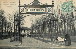 Paris * 12ème * Bois De Vincennes * Entrée Du Vélodrome Municipal * Cyclisme Sur Piste * Stade - Parken, Tuinen