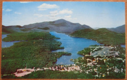 USA UNITED STATES LAKE PLACID SIGNAI HILL WHITEFACE CARD ANSICHTSKARTE CARTOLINA POSTCARD PC STAMP - Death Valley