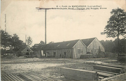 FORET DE MARCHENOIR LA SCIERIE FACADE NORD CHANTIER DES SCIAGES ETUVES - Marchenoir