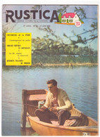 RUSTICA. 1956. N°25. L'ouverture De La Pêche - Garden