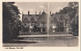 Schloss Altenstein - Thur Wald - Castle - 34 - Old Postcard - Germany - Unused - Bad Liebenstein