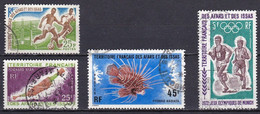 CF-AF-01 – FRENCH COLONIES – AFARS & ISSAS – 1967-76 - USED LOT - CV 9 € - Oblitérés