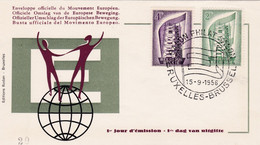 Enveloppe FDC Europa 994 995 - 1951-1960