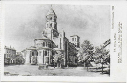 Brioude - Eglise St Julien : église Romano Byzantine Du XIIe S.   ( Peinture Renaudin 1928) - Brioude