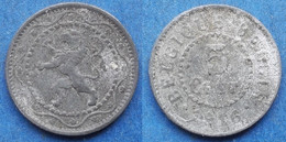 BELGIUM - 5 Centimes 1916 KM# 80 WWI German Occupation Zinc - Edelweiss Coins - Unclassified