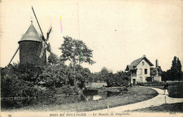 Paris * 16ème * Le Bois De Boulogne * Le Moulin à Vent De Bagatelle * Molen - Parken, Tuinen