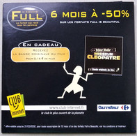 - Pochette CD ROM De Connexion Internet - FULL IS BEAUTIFUL - CLUB INTERNET - Astérix Et Obélix - Carrefour - - Kits De Connexion Internet