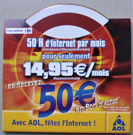 - Pochette CD ROM De Connexion Internet - AOL - Carrefour - - Kit Di Connessione A  Internet