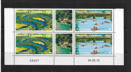 NOUVELLE CALEDONIE (New Caledonia) - Coin Daté - YT 1094-1095 - 2010 - Rivière La Dumbéa- Tourisme - Paysage - River - Sonstige & Ohne Zuordnung