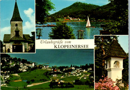 7479 - Kärnten - Klopeinersee Im Jauntal , Mehrbildkarte - Gelaufen 1977 - Klopeinersee-Orte