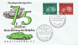 Germany - Mi-Nr 363/364 FDC (i253)- - 1961-1970