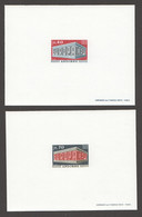 1969   Europa Epreuves De Luxe YV 194-5 - Other & Unclassified