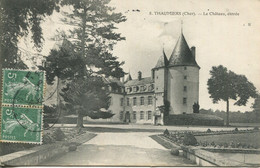 010617  Thaumiers - Le Château, Entrée  1909 - Thaumiers