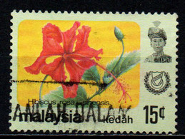 KEDAH - 1979 - ORCHIDEE ED EFFIGIE DEL SULTANO ABDUL HALIM - USATO - Kedah