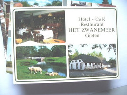 Nederland Holland Pays Bas Gieten Met Hotel Het Zwanemeer - Gieten