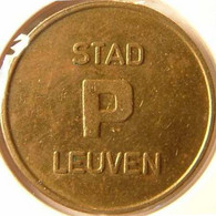 Belg 3425A - Parkeerpenning Stad Leuven - Rev. (wapen Van Leuven) - 23.2mm B - - Unternehmen