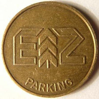 Belg 3675A - Parkeerpenning Sijsele - E Z / PARKING - Rev (blank) - 21.5mm B - - Unternehmen