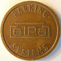 Belg Ptms 3054A - Parkeerpenning - ELPA - Rev (same) - 21.4mm B - Professionnels / De Société