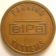 Belg Ptms 3054B - Parkeerpenning - ELPA - Rev (same) - 21.4mm Br - Firma's