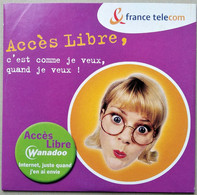 - Pochette CD ROM De Connexion Internet - WANADOO - - Internetaansluiting