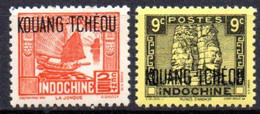 Kouang-Tchéou: Yvert N° 140*; 147**; 2 Valeurs - Unused Stamps