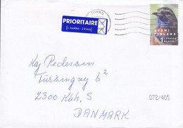 Finland PRIORITAIRE 1. Klass Label TURKU 2000 Cover Brief COPENHAGEN Amager Denmark Bird Vogel Oiseau - Briefe U. Dokumente