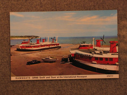 HOVERLLOYD SRN6 SWIFT AND SURE AT RAMSGATE - Hovercrafts