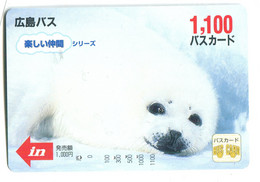 Titre De Transport Bus Card (Japon) : Phoque - Wereld