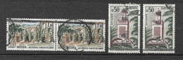 Algérie  N° 357 X 2 Et Paire Du N° 358  Surcharge EA Tlemcen Type 15.2   Oblitérés     B/T B  Voir Scans - Oblitérés