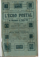 Revue L'ECHO POSTAL  N°24 De Février 1918 (M1888) - Français (jusque 1940)