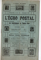 Revue L'ECHO POSTAL  N°52 Décembre 1921 (M1890) - Französisch (bis 1940)