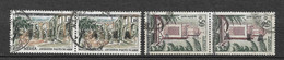 Algérie Paires Des N° 357 Et 358 Surcharges EA  Tlemcen Type 15.2 Oblitérés B/TB   Voir Scans - Used Stamps