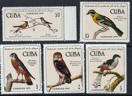 CUBA - Faune, Oiseaux - Y&T N° 1540-1547 - MNH - 1971 - Autres & Non Classés