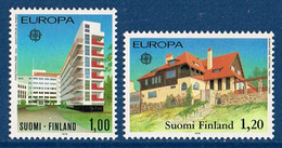 Finnland 1978 , " EUROPA - Baudenkmäler " ;  Mi. 825-826  Postfrisch / MNH / Neuf - Autres & Non Classés