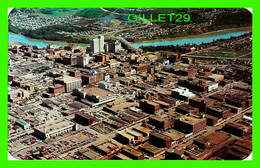 EDMONTON, ALBERTA - AERIAL VIEW OF THE MAIN BUSINESS SECTION -  DEXTER PRESS INC - - Edmonton