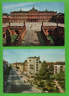 ALLEMAGNE . DEUTSCHLAND . RASTATT . " BAHNOFSTRASSE " & " HISTORISCHES MUSEUM " . 2 CPM - Réf. N°29260 - - Rastatt