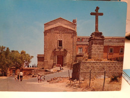 Cartolina Niscemi Prov Caltanissetta Santuario Maria SS.ma Del Bosco - Caltanissetta