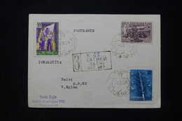 U.R.S.S. - Carte De Correspondance En Recommandé De Satiki  En 1959 Pour Balvi - L 92340 - Covers & Documents